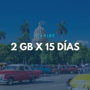 Paquete Caribe 2GB X 15 DÃ­as