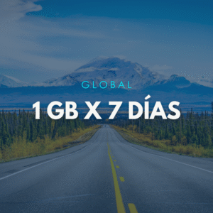 Paquete Global 1GB x 7 DÃ­as