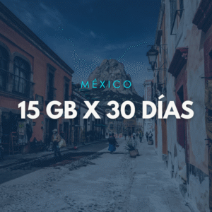 Paquete Local Mexico 15 GB x 30  DÃ­as